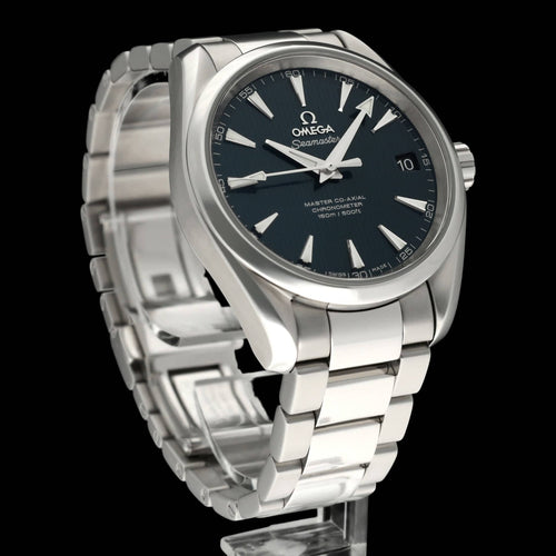Montre Omega Seamaster Aqua Terra Co-axial - Montre 38,5 mm en acier 58 Facettes OMG/SEA/405