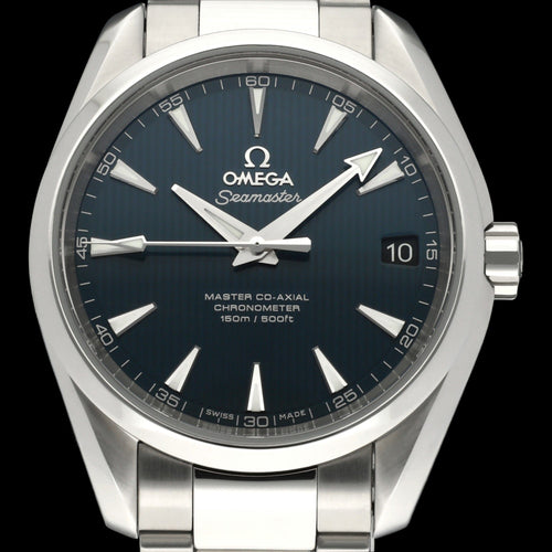 Montre Omega Seamaster Aqua Terra Co-axial - Montre 38,5 mm en acier 58 Facettes OMG/SEA/405