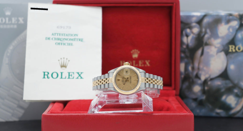Montre Rolex Lady-Datejust - Montre automatique en or/acier 58 Facettes ROL/LDJ/639