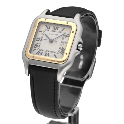 Montre Cartier Panthère - Montre Quartz en or et acier 58 Facettes CRT/PRT/001