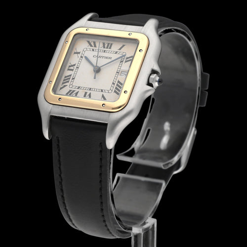Montre Cartier Panthère - Montre Quartz en or et acier 58 Facettes CRT/PRT/001
