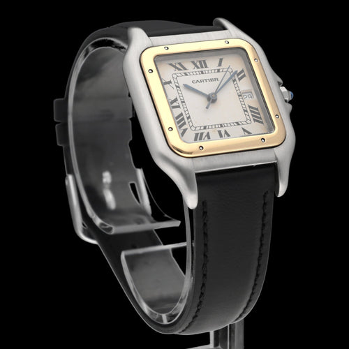 Montre Cartier Panthère - Montre Quartz en or et acier 58 Facettes CRT/PRT/001