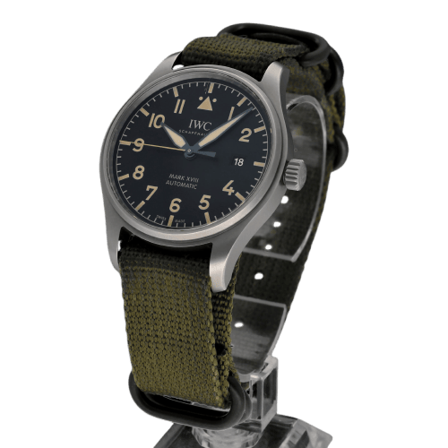 Montre IWC Pilot Mark XVIII Heritage IW327006 - Montre en titane 58 Facettes IWC/PLT/004