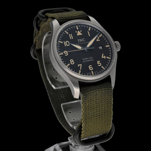 Montre IWC Pilot Mark XVIII Heritage IW327006 - Montre en titane 58 Facettes IWC/PLT/004