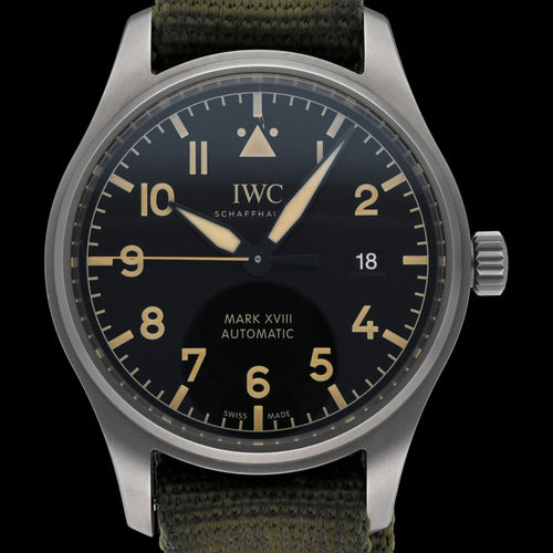 Montre IWC Pilot Mark XVIII Heritage IW327006 - Montre en titane 58 Facettes IWC/PLT/004