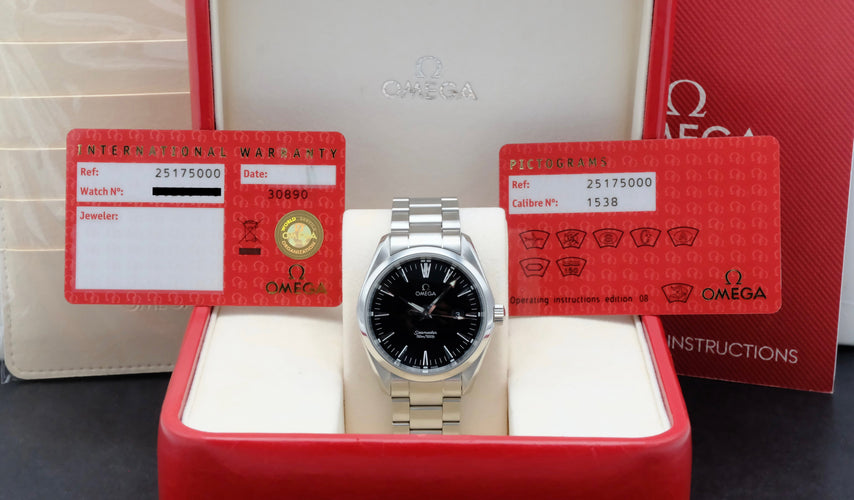 Montre Omega Seamaster Aqua Terra - Montre quartz en acier 58 Facettes OMG/SEA/409