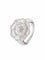 Bague 51 Fleur - Bague en or blanc diamants 58 Facettes 210032