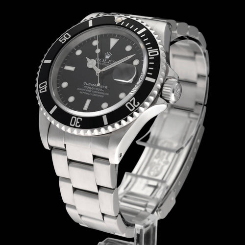 Montre Rolex Submariner Date - Montre 16610 en acier 58 Facettes ROL/SUB/053