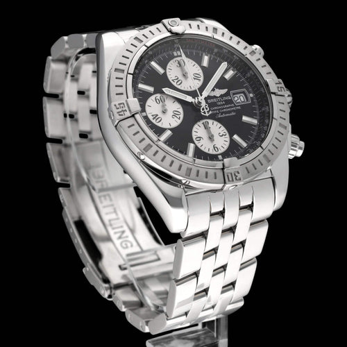 Montre Breitling Chronomat Evolution - Montre automatique en acier 58 Facettes BTL/CHM/216
