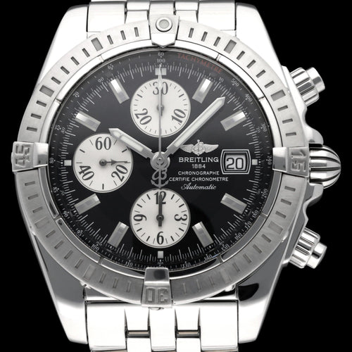 Montre Breitling Chronomat Evolution - Montre automatique en acier 58 Facettes BTL/CHM/216