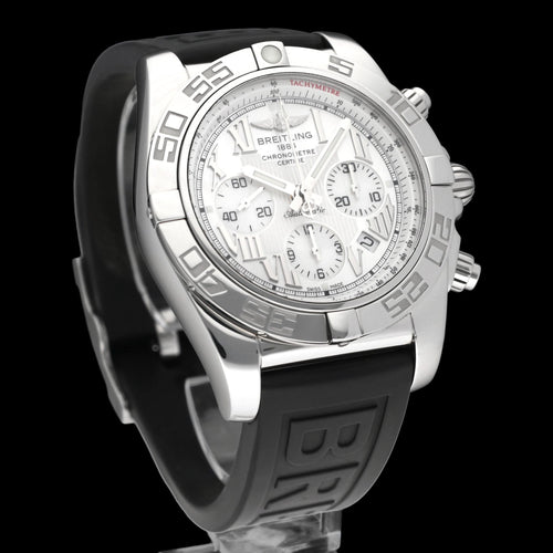 Ceas Breitling Chronomat - Ceas AB0110 din oțel, cadran din sidef 58 Facettes BTL/CHM/212