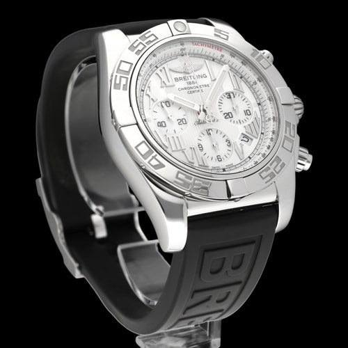 Ceas Breitling Chronomat - Ceas AB0110 din oțel, cadran din sidef 58 Facettes BTL/CHM/212