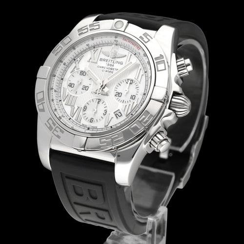 Ceas Breitling Chronomat - Ceas AB0110 din oțel, cadran din sidef 58 Facettes BTL/CHM/212