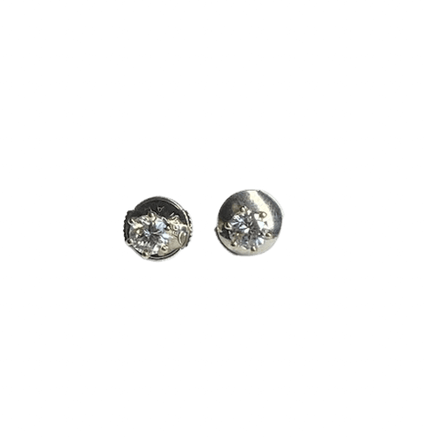 Boucles d'oreilles Boucles d'oreilles - Puces en or blanc 18K diamants 58 Facettes BO/230524