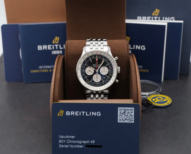Hodinky Breitling Navitimer 01 – Automatické ocelové hodinky 58 Facettes BTL/NVT/102