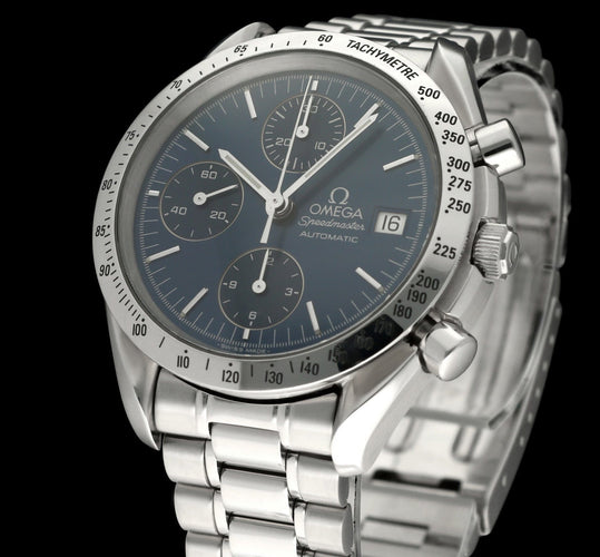 Omega Speedmaster Date -kello - teräskello 58 Facettes OMG/SPE/584