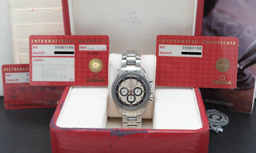 Omega Speedmaster Schumacher watch - Watch 3506.31.00 in steel 58 Facettes OMG/SPP/087