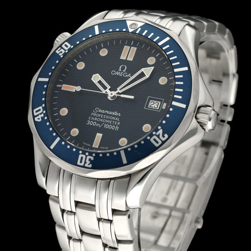 Omega Seamaster-klocka - Diver 300M-klocka i stål 58 Facettes OMG/SEA/396