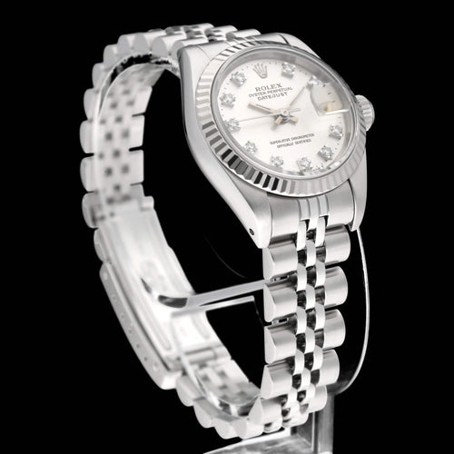 Rolex Lady-Datejust -kello - Kello 69174G terästä 58 Facettes ROL/LDJ/627