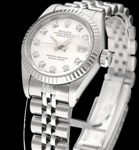 Rolex Lady-Datejust -kello - Kello 69174G terästä 58 Facettes ROL/LDJ/627