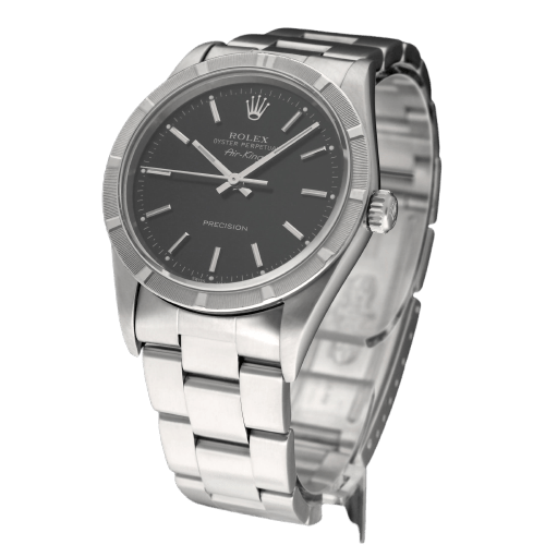 Montre Rolex Air King - Montre Precision 14010M en acier 58 Facettes ROL/AIK/228