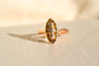 Bague Bague marquise en trois ors 18 carats 58 Facettes 4000