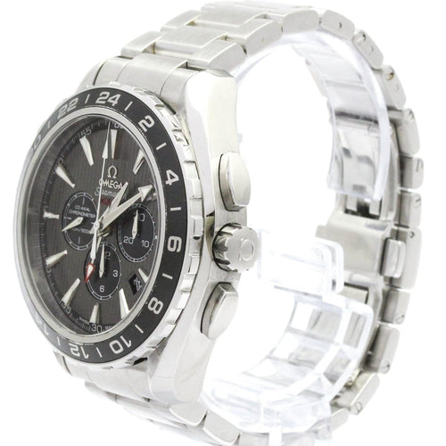 Montre Omega Seamaster Aqua Terra 150M - Montre automatique GMT chronographe en acier inoxydable 58 Facettes jixj6q2edh