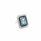 Bague 56 Art déco - Bague aigue-marine, saphirs et diamants en or 18k 58 Facettes