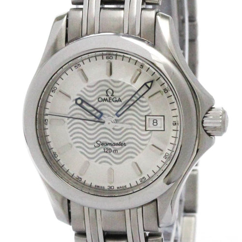 Omega Seamaster 120M - Paslanmaz çelik kuvars saat 
