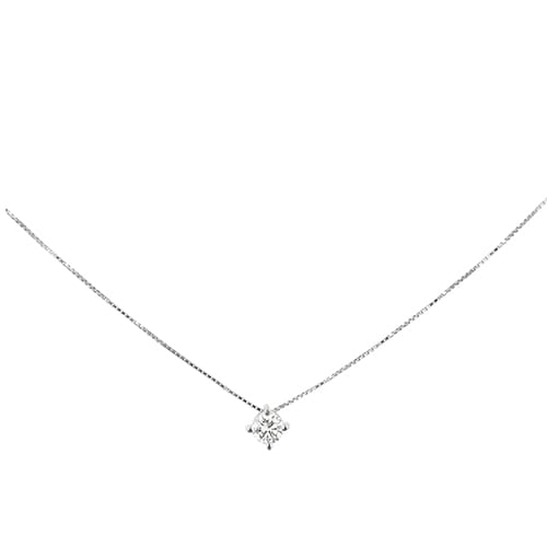 Colar Colar ponto de luz em ouro branco e diamante 58 Facettes 175