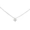 Colar ponto de luz em ouro branco e diamante 58 Facettes 175