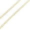 Halskette Kettenglied Traversino aus 18 Karat Gelbgold 58 Facettes 36643