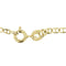 Halskette Kettenglied Traversino aus 18 Karat Gelbgold 58 Facettes 36643