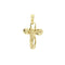 Pandantiv cruce Hristos din aur galben 58 Facettes 40838