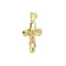 Pandantiv cruce Hristos din aur galben 58 Facettes 40838