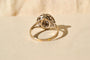 Bague Bague fleur en or blanc 18 carats et diamants 58 Facettes 3971