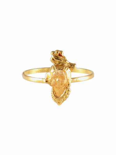 Bague 53 Allégorie - Bague en or jaune 18 carats 58 Facettes BG1627