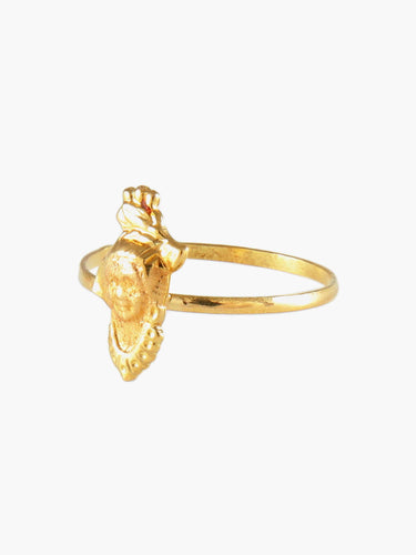 Bague 53 Allégorie - Bague en or jaune 18 carats 58 Facettes BG1627