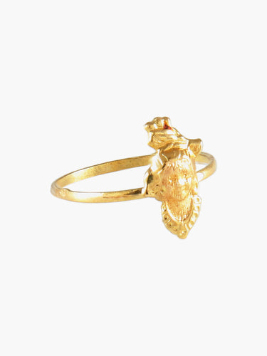 Bague 53 Allégorie - Bague en or jaune 18 carats 58 Facettes BG1627