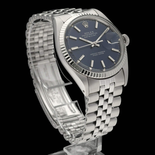 Zegarek Rolex Datejust - Zegarek 1601 ze stali 58 Facettes ROL/DJ1/1397