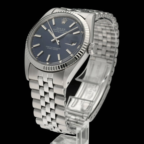 Zegarek Rolex Datejust - Zegarek 1601 ze stali 58 Facettes ROL/DJ1/1397