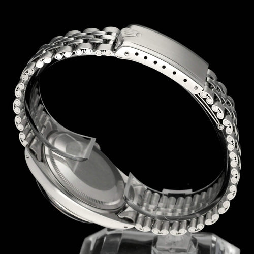 Zegarek Rolex Datejust - Zegarek 1601 ze stali 58 Facettes ROL/DJ1/1397