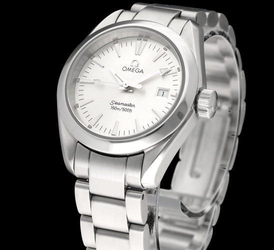 Relógio Omega Seamaster Aqua Terra - Relógio em aço 58 Facettes OMG/SEA/395