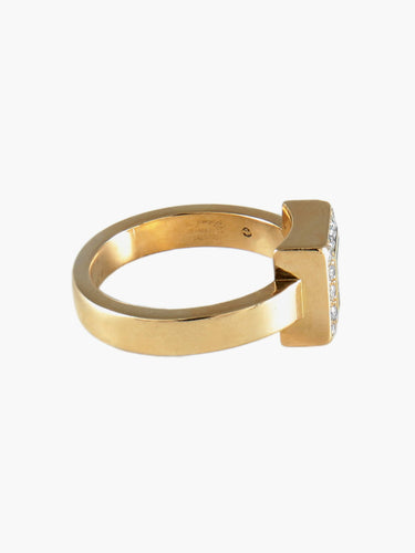 Bague 56.5 Chopard - Bague Happy Diamonds en or jaune diamants 58 Facettes BO/220071 RIV