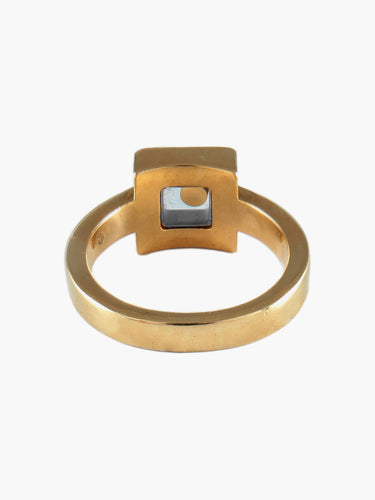 Bague 56.5 Chopard - Bague Happy Diamonds en or jaune diamants 58 Facettes BO/220071 RIV