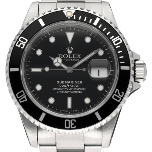 Rolex Submariner Date-klocka - Klocka 16610 i stål 58 Facettes ROL/SUB/052