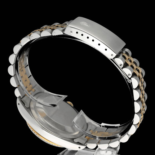 Rolex Datejust -kello - Kello 16233 kullasta ja teräksestä 58 Facettes ROL/DJ1/1393