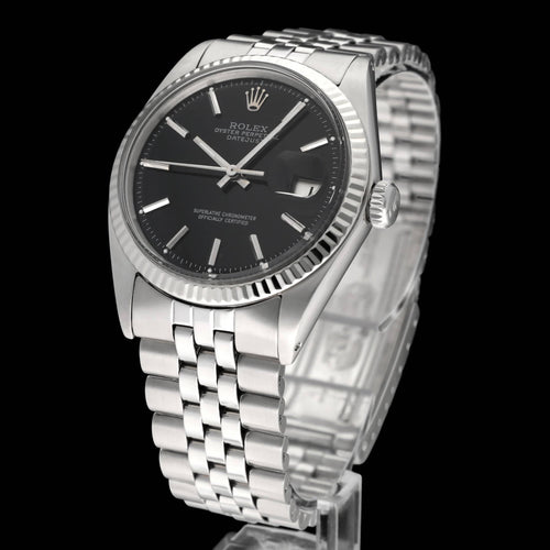Часовник Rolex Datejust - Часовник 1601 от стомана 58 Facettes ROL/DJ1/1365