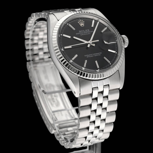 Часовник Rolex Datejust - Часовник 1601 от стомана 58 Facettes ROL/DJ1/1365