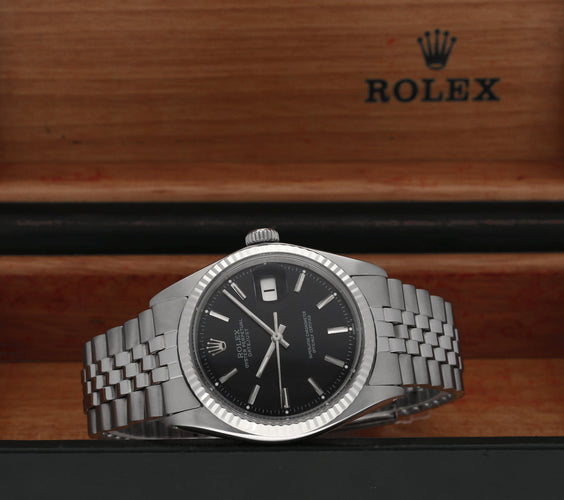 Часовник Rolex Datejust - Часовник 1601 от стомана 58 Facettes ROL/DJ1/1365